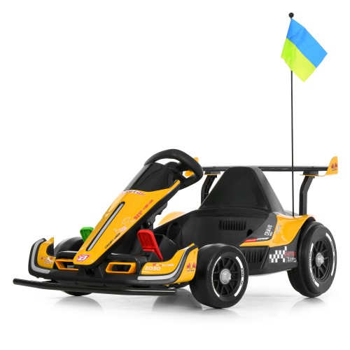 Детский карт M 6322EBLR-6, желтый