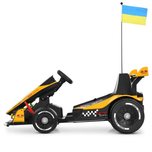 Детский карт M 6322EBLR-6, желтый