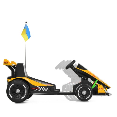 Детский карт M 6322EBLR-6, желтый