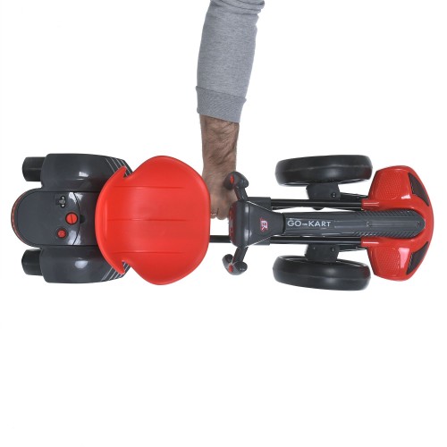 Детский карт M 6072EBR-3, красный