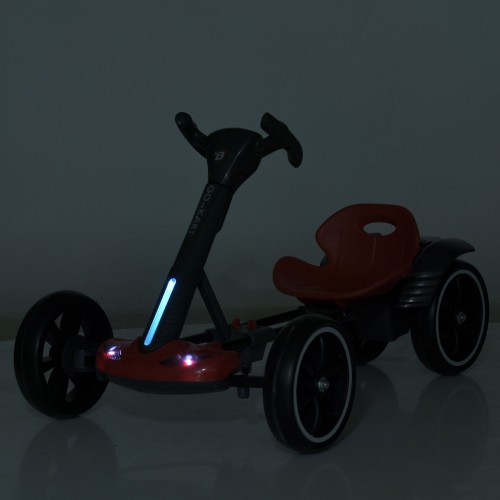 Детский карт M 6072EBR-3, красный