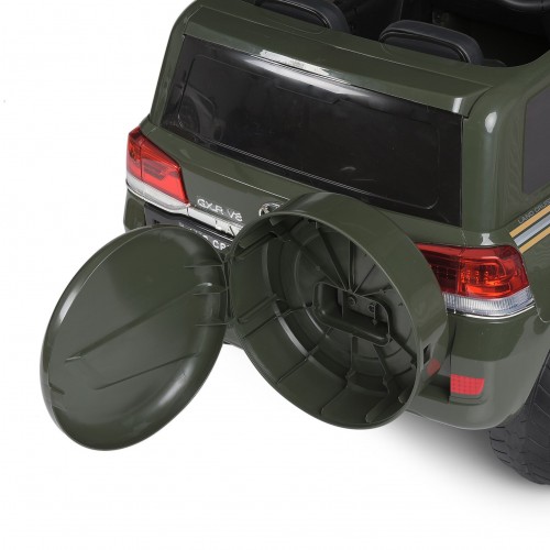 Дитячий електромобіль джип JJ2022EBLR-10(24V), хакi