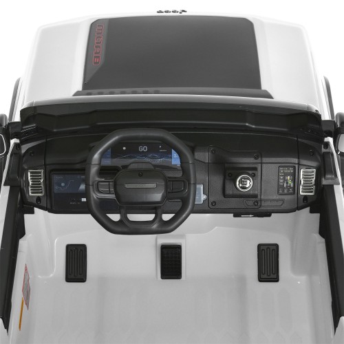 Дитячий електромобіль джип JJ2500EBLR-1(24V), бiлий