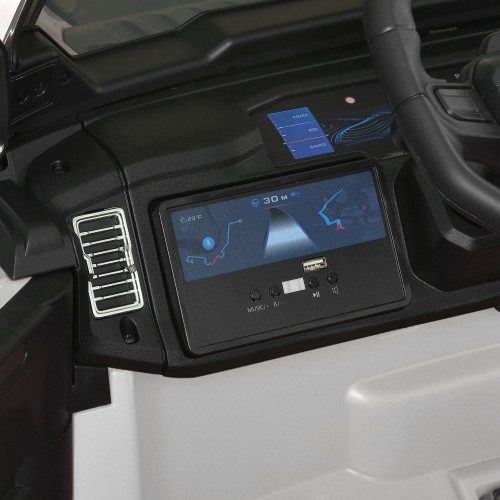 Дитячий електромобіль джип JJ2500EBLR-1(24V), бiлий