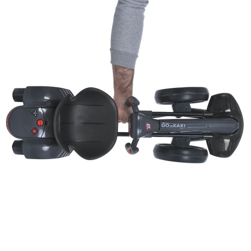 Детский карт M 6072EBR-2, черный