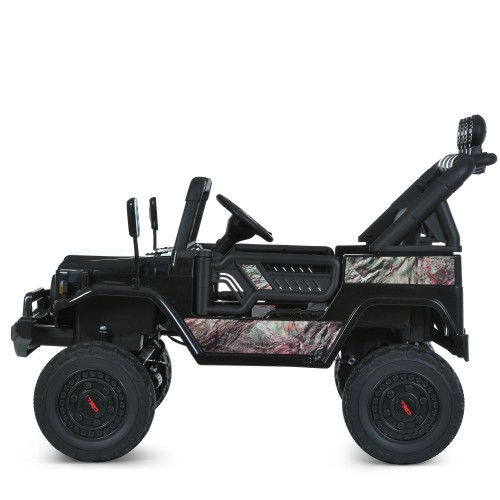 Детский электромобиль джип 2566AEBLR-18(24V), коричневый