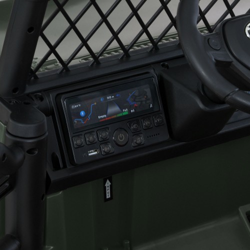 Детский электромобиль джип 2566AEBLR-5(24V), зеленый