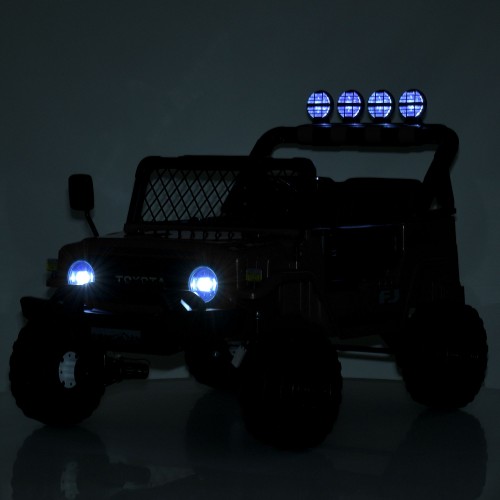 Детский электромобиль джип 2566AEBLR-5(24V), зеленый