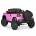 Дитячий електромобыль джип JJ2500EBLR-8(24V), рожевий