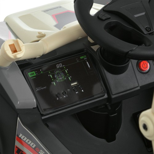 Детский электромобиль джип JS330EBLR-13(24V), бежевый