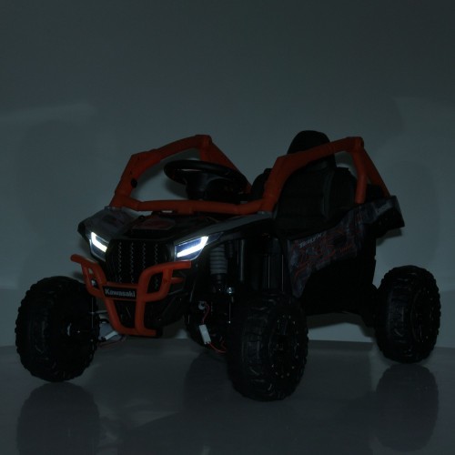 Детский электромобиль джип JS330EBLR-2-3(24V), черно-красный