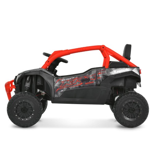 Детский электромобиль джип JS330EBLR-2-3(24V), черно-красный