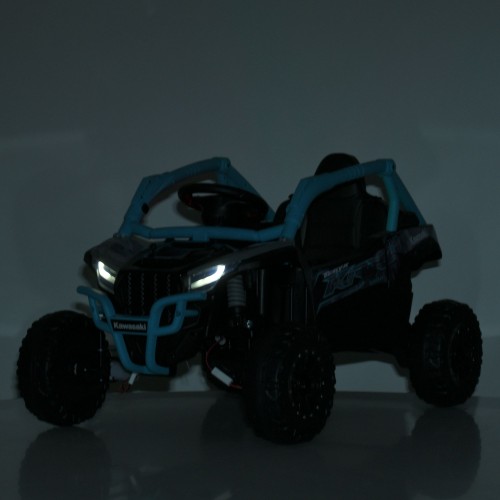 Детский электромобиль джип JS330EBLR-2-4(24V), черно-синий