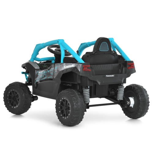 Детский электромобиль джип JS330EBLR-2-4(24V), черно-синий