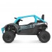 Детский электромобиль джип JS330EBLR-2-4(24V), черно-синий