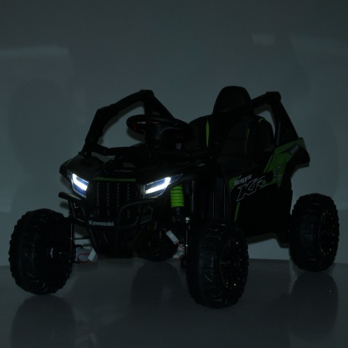 Детский электромобиль джип JS330EBLR-2-5(24V), черно-зеленый