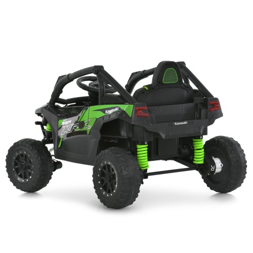 Детский электромобиль джип JS330EBLR-2-5(24V), черно-зеленый