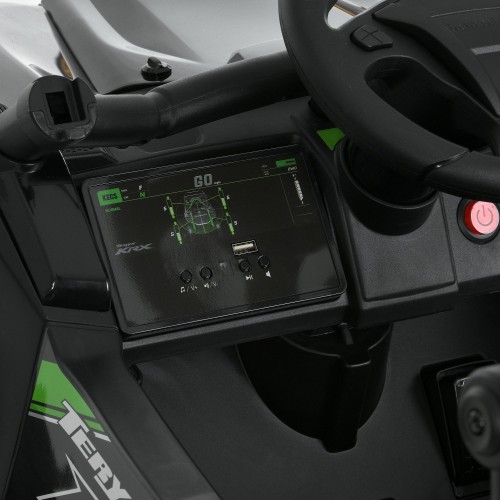 Детский электромобиль джип JS330EBLR-2-5(24V), черно-зеленый