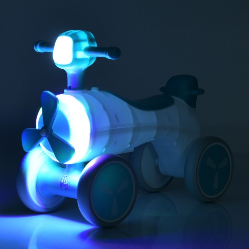 Каталка-толокар дитяча M 5854E-5, блакитна