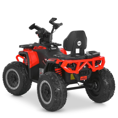 Детский квадроцикл M 6276EBLR-3, красный