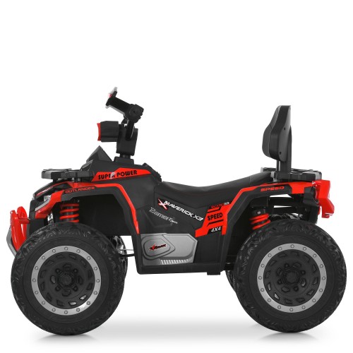 Детский квадроцикл M 6276EBLR-3, красный