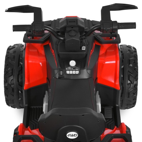 Детский квадроцикл M 6276EBLR-3, красный