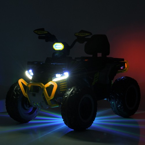 Дитячий квадроцикл M 6276EBLR-6, жовтий