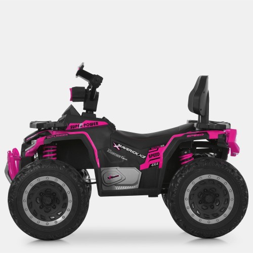 Детский квадроцикл M 6276EBLR-8, розовый