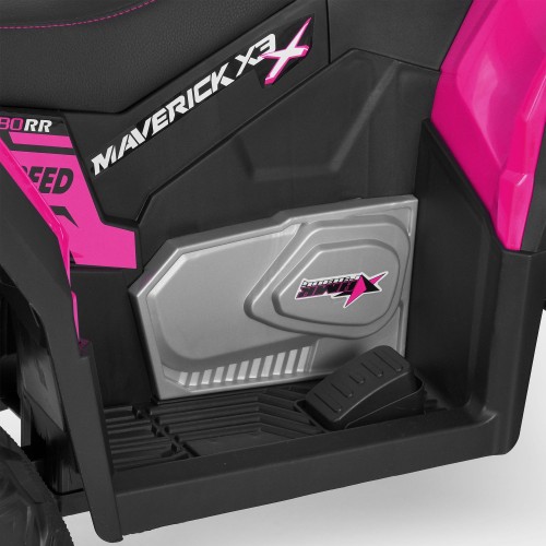 Детский квадроцикл M 6276EBLR-8, розовый