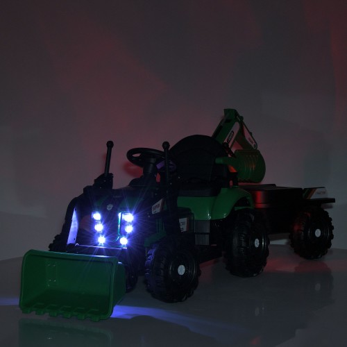 Трактор детский M 6027EBLR-4, синий