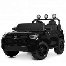 Дитячий електромобіль джип M 6408EBLRS-2, чорний фарбований