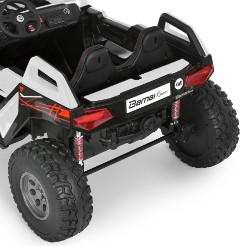 Детский электромобиль джип M 6291EBLR-1(24V), белый