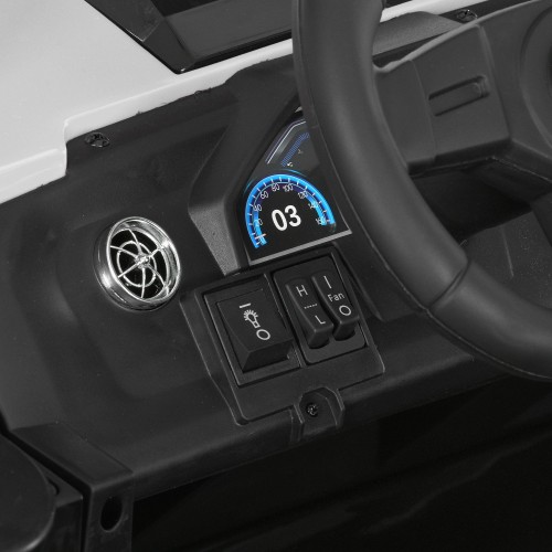 Детский электромобиль джип M 6291EBLR-1(24V), белый