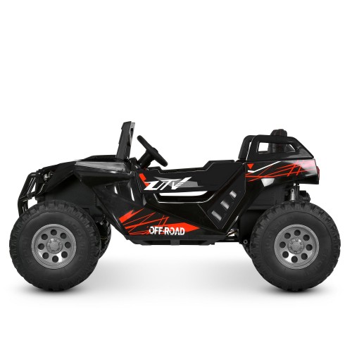 Дитячий електромобіль джип M 6291EBLR-2(24V), чорний