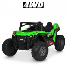 Детский электромобиль джип M 6291EBLR-5(24V), зеленый