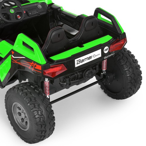 Детский электромобиль джип M 6291EBLR-5(24V), зеленый