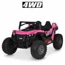 Детский электромобиль джип M 6291EBLR-8(24V), розовый