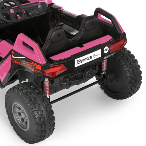 Детский электромобиль джип M 6291EBLR-8(24V), розовый
