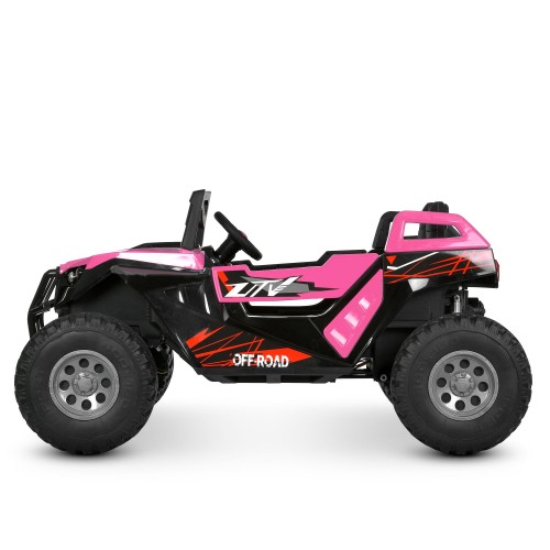 Детский электромобиль джип M 6291EBLR-8(24V), розовый