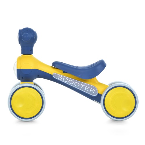 Толокар детский M 5729-4-6, желто-голубой
