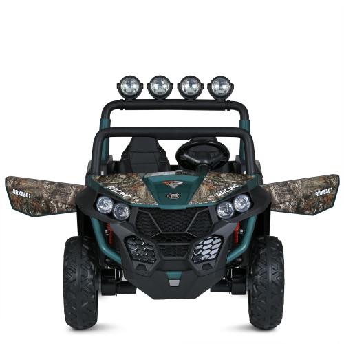 Дитячий електромобіль джип M 6058EBLR-18-5(24V), камуфляжно-зелений