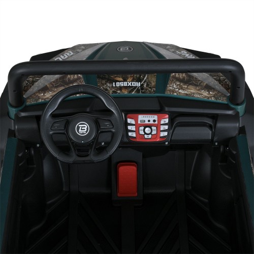 Дитячий електромобіль джип M 6058EBLR-18-5(24V), камуфляжно-зелений