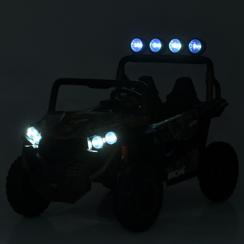 Дитячий електромобіль джип M 6058EBLR-18-5(24V), камуфляжно-зелений