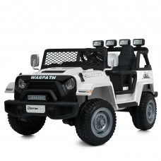 Дитячий електромобіль джип M 6108EBLR-1(24V), бiлий