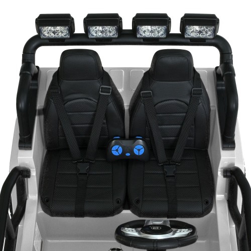 Дитячий електромобіль джип M 6108EBLR-1(24V), бiлий