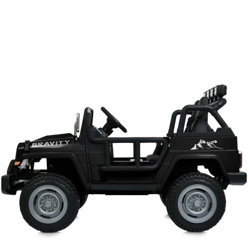 Дитячий електромобіль джип M 6108EBLR-2(24V), чорний