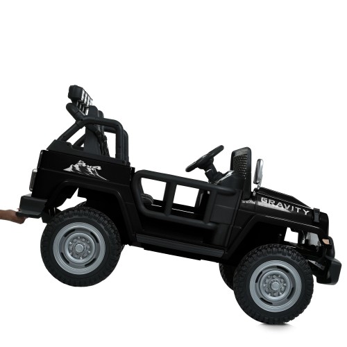 Дитячий електромобіль джип M 6108EBLR-2(24V), чорний
