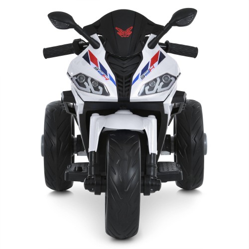Мотоцикл дитячий M 6273EL-1, бiлий