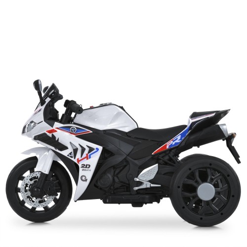 Мотоцикл дитячий M 6273EL-1, бiлий