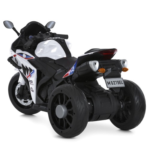 Мотоцикл дитячий M 6273EL-1, бiлий